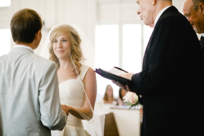 Hannah embraces her husband James on their wedding day. Hannah's recent article, 'My Husband Is Not My Soul Mate,' went viral when she argued against the idea of soul mates on her first wedding anniversary.