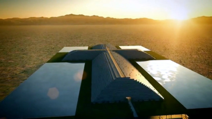 The Great Cross is a planned monument built of columbarium and mausoleum vaults to be located near Reno, Nevada. Construction was expected to start in 2014.