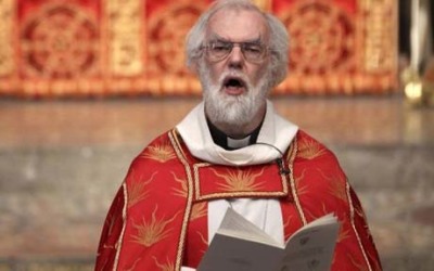 Former archbishop of Canterbury, Rowan Williams.