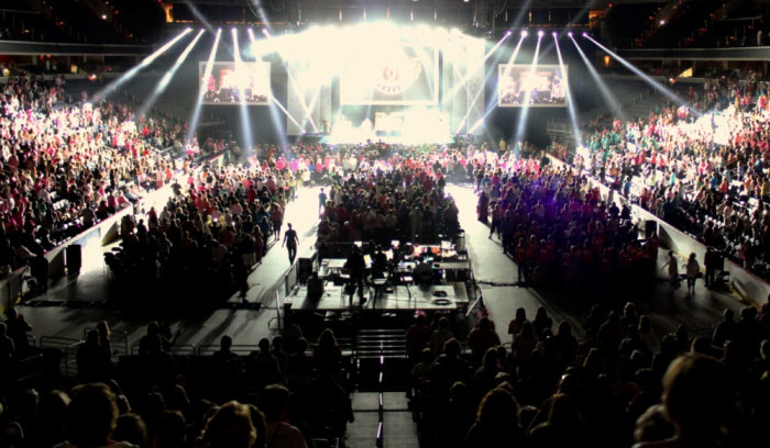 Some 5,000 people attended the Women of Faith Conference in Washington, D.C. on Friday, Aug. 16, 2013.