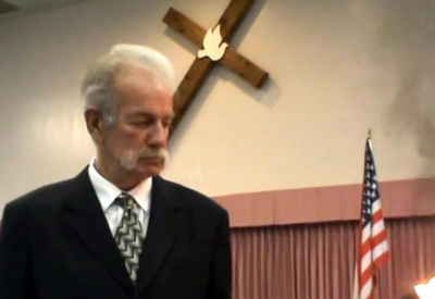 Christian minister Dr. Terry Jones burns a Quran off-camera during video promoting his 'worldwide burning of 2,998 Qurans' event planned for Sept. 11, 2013.