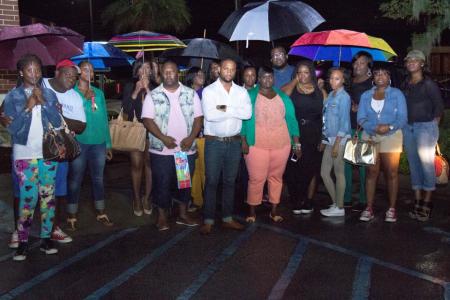 The black customers booted out of the Wild Wind Cafe in North Charleston, S.C.