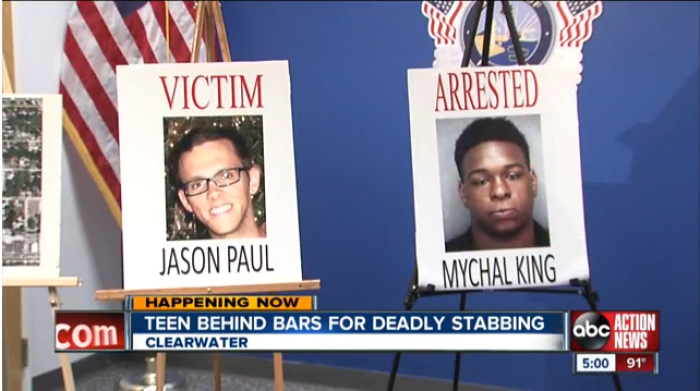 Jason Taylor Paul, 22 (l) and Mychal King, 16 (r).