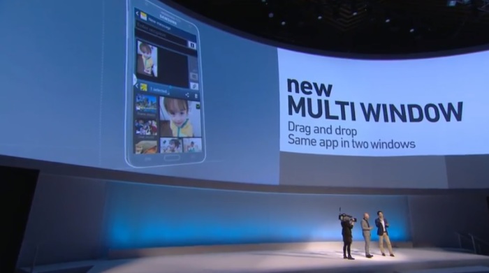 Credit : (Photo: Screenshot/Samsung Unpacked 2013-YouTube)