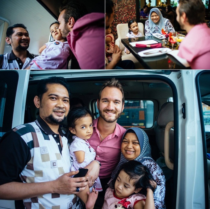 Credit : (Photo: Official Nick Vujicic Facebook Page)