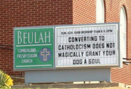 Credit : (Photo: http://www.funnychurchsigns.net/)