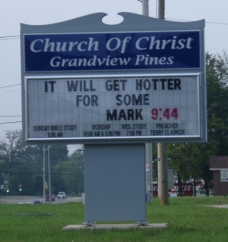 Credit : (Photo: http://www.funnychurchsigns.net/)