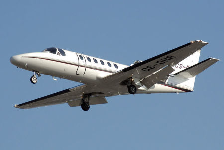 Cessna 550b citation bravo.