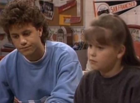 Kirk Cameron and his sister Candace Cameron Bure.