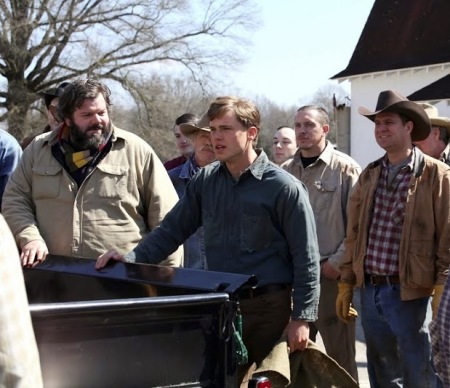 A young Red Stevens asks for work at a Texas ranch, seeking his fortune after leaving his family. Eventually, he would learn the value of family over work, a theme that dominates 'The Ultimate Life.'