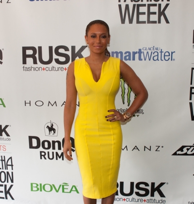 Mel B Attends Nolcha Fashion Week 2013