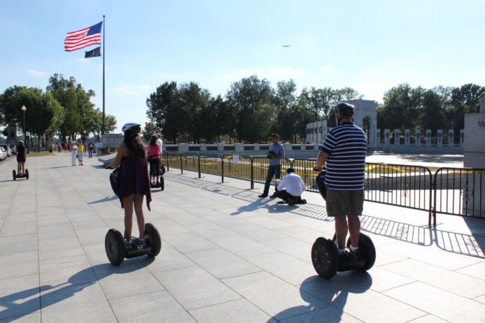 World War II Memorial during the government shutdown, Washington, D.C., Oct. 2, 2013.