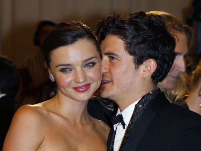 Miranda Kerr and Orlando Bloom during happier times