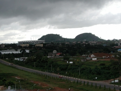 Abuja is Nigeria's capital city and and home to close to 100,000 residents.