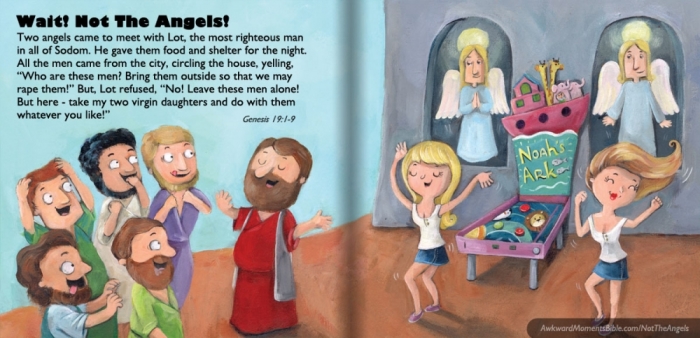 Credit : (Photo: The Awkward Moments Children's Bible Facebook)