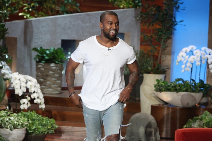 Kanye West on The Ellen DeGeneres Show.