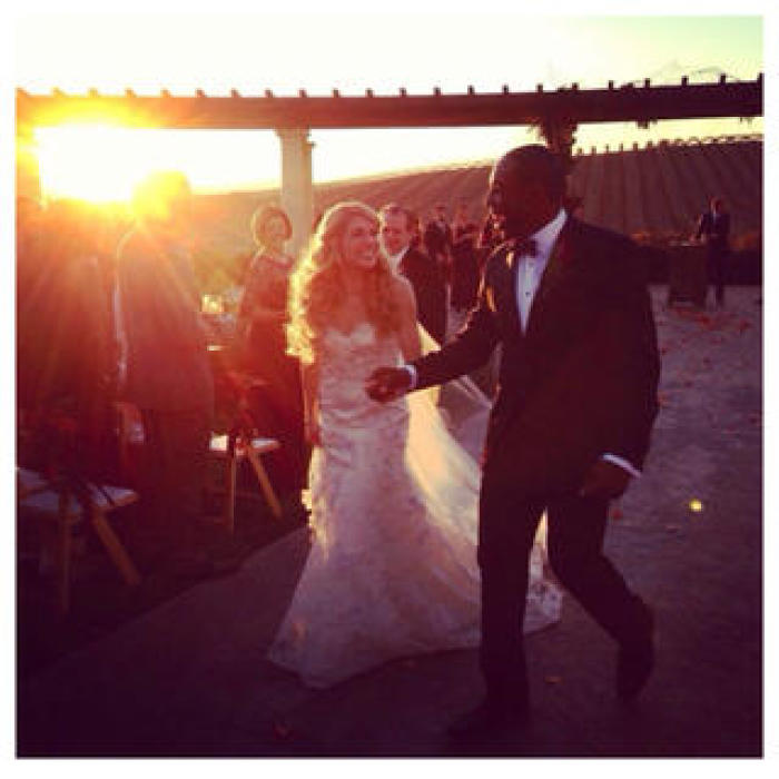 Stephen 'tWitch' Boss and Allison Holker shared photos from their wedding.