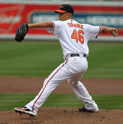 Jeremy Guthrie (RHP), formerly of the Baltimore Orioles and currently with the Kansas City Royals invited Daniel Wesley through Twitter to play catch with him on Dec. 13.