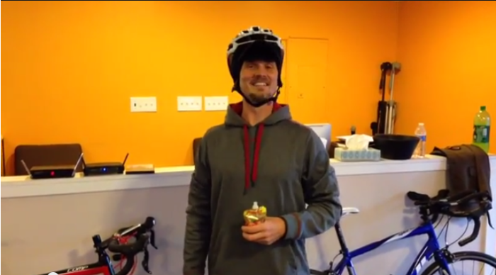 Tennessee Pastor Greg Locke prepares to bike the 455 miles to visit all 102 houses in his congregation for New Years' 2014.