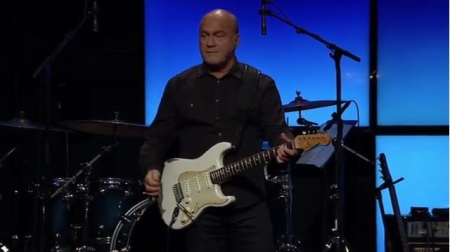 Evangelist Greg Laurie tells the story about how Bob Dylan and Jimi Hendrix both played guitars that later sold for a lot of money. That is because their value was based on who played them. Laurie demonstrates that this applies in Gods power in our lives as Christians. He then plays a riff on the guitar.