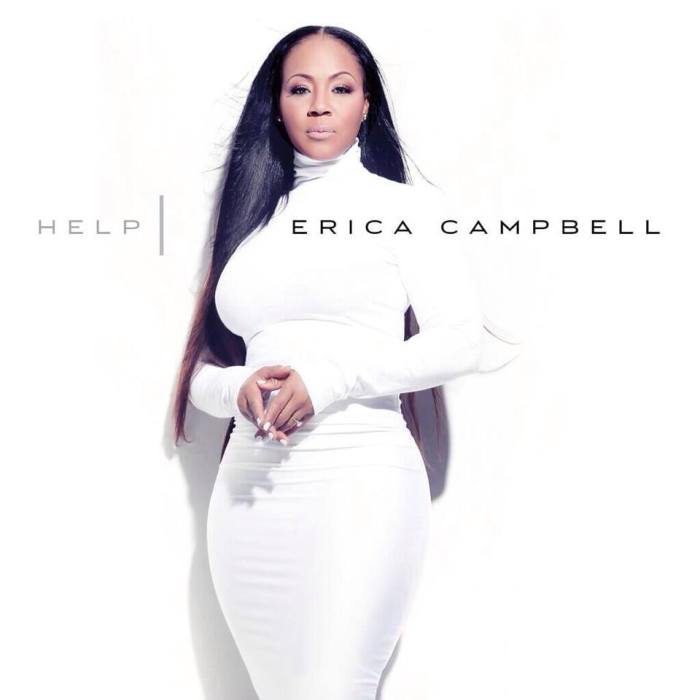 Gospel singer Erica Campbell of 'Mary Mary.'