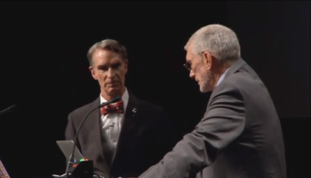 Ken Ham, founding president and CEO of Answers in Genesis, went head-to-head with Bill Nye, known popularly as 'The Science Guy' for his scientific kids show, at The Creation Museum Feb. 4, 2014.