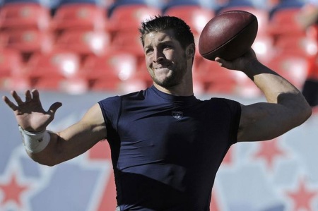 Tim Tebow is a former NFL player, Heisman Trophy winner.