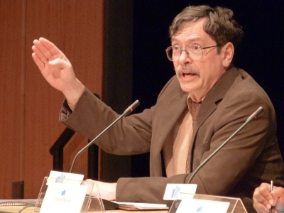 Dr. Clyde Wilcox discussing 'A Shifting Landscape: A Decade of Change in American Attitudes about Same-Sex Marriage and LGBT Issues,' by Public Religion Research Institute, Feb. 26, 2014, Washington, D.C.