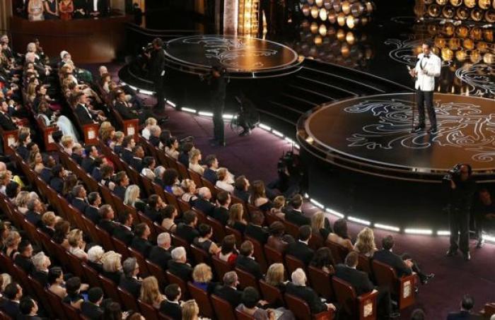 Matthew McConaughey accepts the Oscar for best actor for his role in 'Dallas Buyers Club' at the 86th Academy Awards in Hollywood, California March 2, 2014.