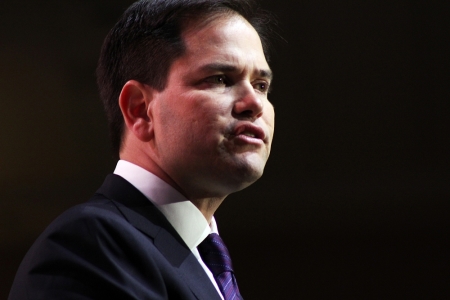 Sen. Marco Rubio (R-Fla.) speaking at the Conservative Political Action Conference held in Oxon Hill, Md., March 6, 2014.