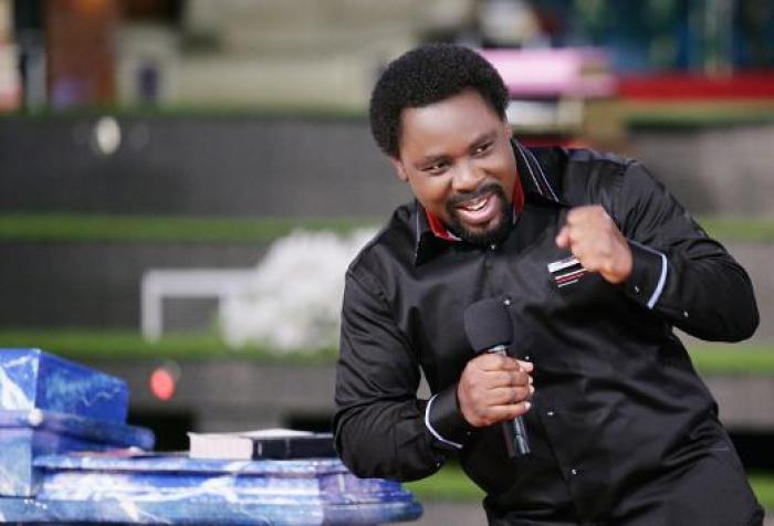 Prophet TB Joshua of Nigeria.