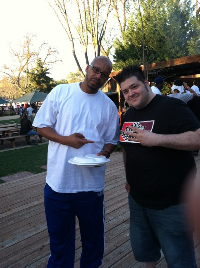 Domenick Nati with Warren G