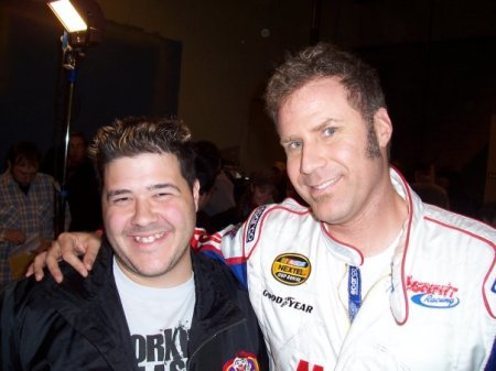 Domenick Nati with actor Will Ferrell