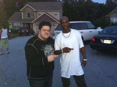 Domenick Nati with DMX