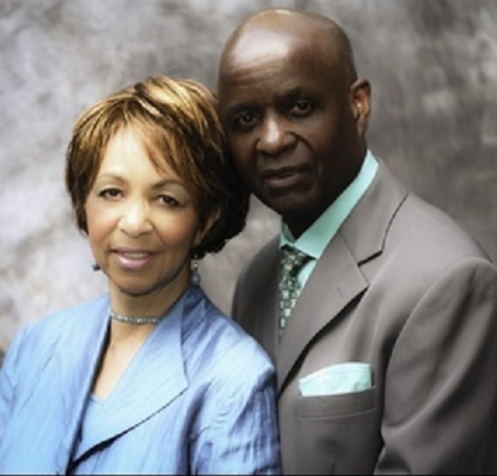 Bishop Bobby Davis (r) and his wife of 50 years, Christine (l) of Miracle Faith Outreach Church in Bridgeport, Conn.