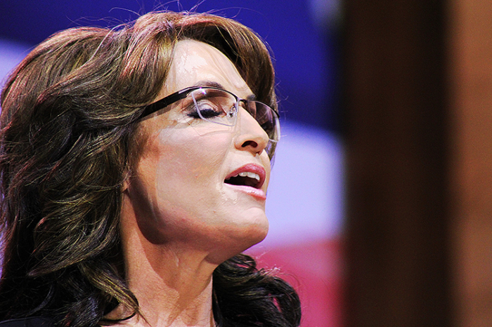 Former Alaska Governor Sarah Palin at CPAC, National Harbor, Md., March, 8 2014.