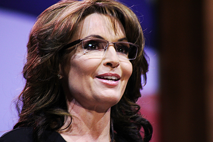 Former Alaska Governor Sarah Palin at CPAC, National Harbor, Md., March, 8 2014.