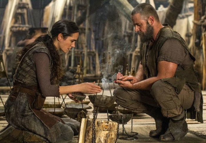 Jennifer Connelly and Russell Crowe star in 'Noah.'