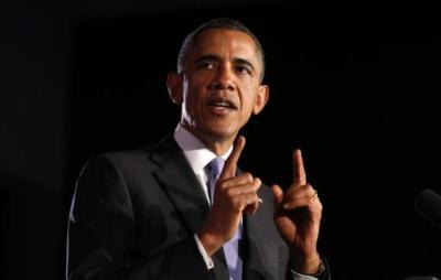 U.S. President Barack Obama speaks about expanding economic opportunity for women and working families, during a visit to Valencia College in Orlando, Fla., March 20, 2014.