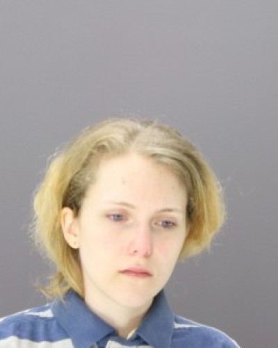 Chloe Menager's mug shot.