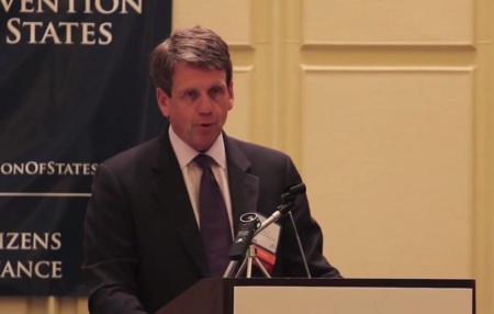 Michael Farris, who heads the Home School Legal Defense Association, speaks at the American Legislative Exchange Council in 2013.