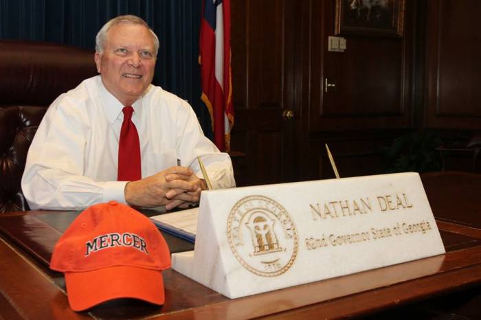 Republican Georgia Gov. Nathan Deal.