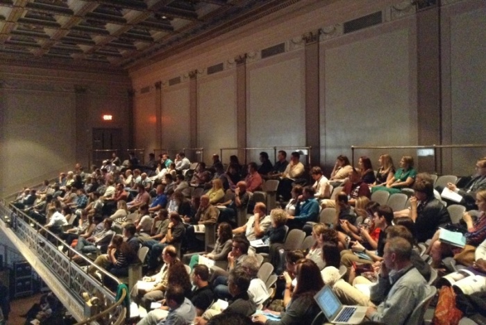 Q Conference attendees listen to more than 30 speakers during the annual three-day event held this year in Nashville, Tennessee, April 23-25, 2014.