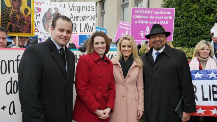 The Family Foundation sponsors a rally for marriage.