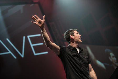 President of Acts 29 Matt Chandler speaks during Exponential East Conference in Orlando, Florida.