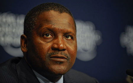 Nigerian billionaire, Aliko Dangote.