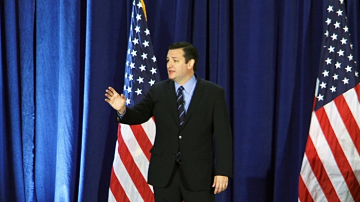 United States Senator Ted Cruz speaking to attendees at the Watchmen on the Wall National Briefing held at the Hyatt Regency on Capitol Hill, Washington, DC on Thursday, May 22, 2014.