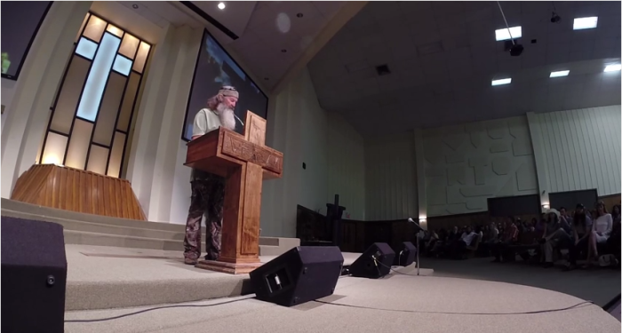 Phil Robertson of Duck Dynasty preaching on Easter Sunday 2014.