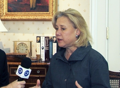 Sen. Mary Landrieu (D-La.) called on the Christian and faith-based communities to #SupportCHIFF, legislation aimed at making orphan care a priority in U.S. foreign policy, in a May 23 interview, Washington, D.C.