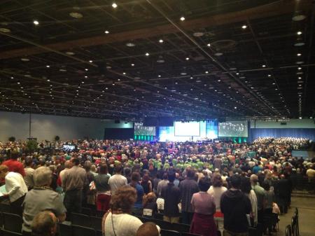 The Presbyterian Church (U.S.A.) holds its biennial meeting in Detroit, Michigan, June 14-21, 2014.